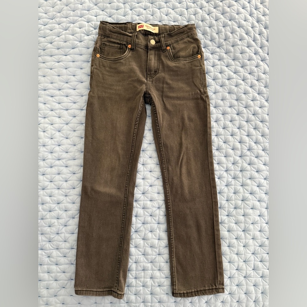 Levi's Boy’s Slim Jeans in Faded Black